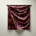 Loose Magic Print Silk Habotai Scarf