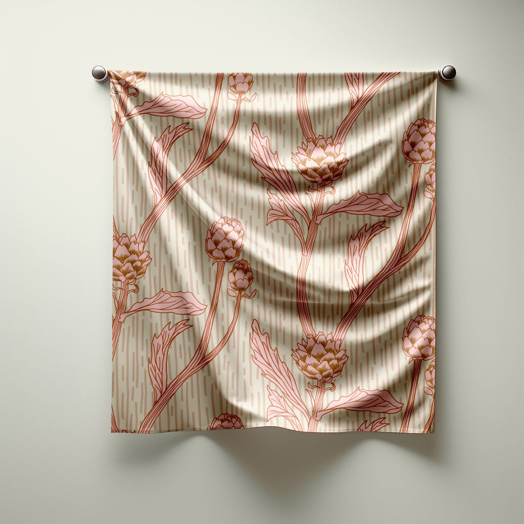 Okey Dokey Print Silk Habotai Scarf